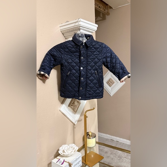 Burberry Other - Burberry Navy Quilted Kids Jacket
